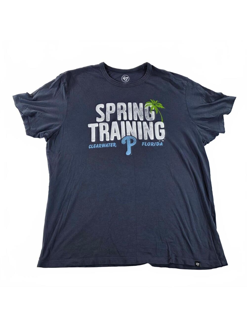 '47 Spring Training Clearwater Florida T-Shirt Men XXL Navy Cotton Phillies